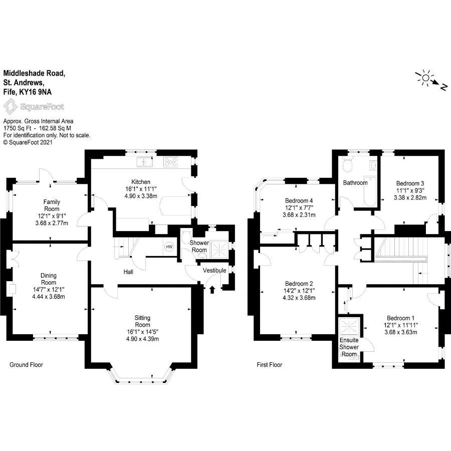 Villa 4 Middleshade Road St Andrews Exterior foto